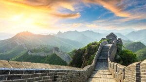 Chinesische Mauer | Chinesische Landschaft